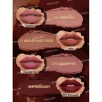 ست رژلب Amber Rose شیگلم با سه رنگ نود | مه چهر