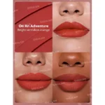 بافت کرمی و مات رژ لب شیگلم روی لب | مه چهر