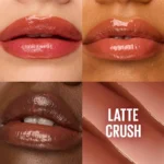 عکس بالم لب لیفتر گلیز میبلین رنگ Latte Crush | مه چهر