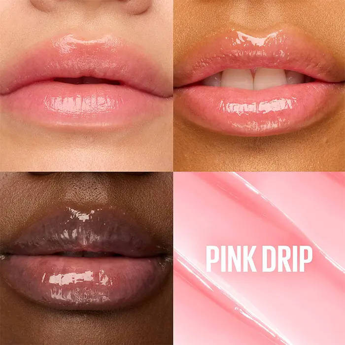 عکس بالم لب لیفتر گلیز میبلین رنگ Pink Drip | مه چهر