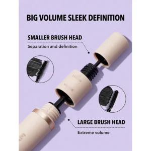 ریمل دو سر شیگلم Lash Busters با دو برس حجم دهنده و بلند کننده | مه چهر