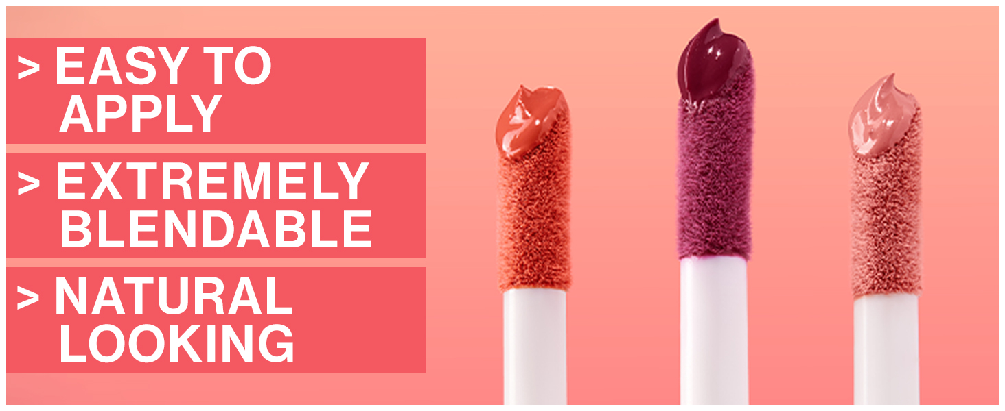 تینت لب و گونه Mega Glow وتاندوایلد تست بافت تمامی رنگ ها | مه چهر