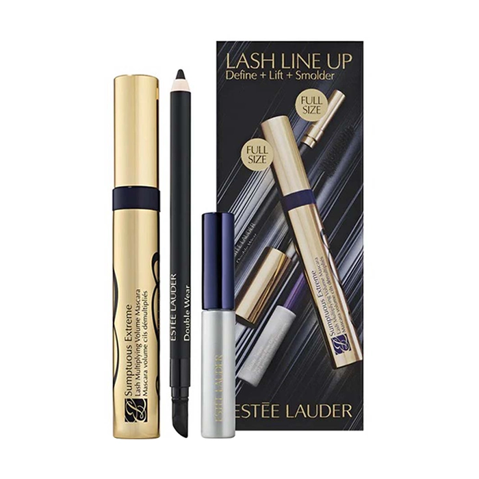 ست آرایش چشم Estée Lauder Lash Line Up شامل ریمل و خط چشم | مه چهر