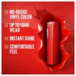 تصویر رژلب Super Stay Vinyl Ink میبلین رنگ Red‑Hot 25| مه چهر